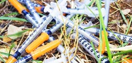 Needle and Syringe Clearance Clean Up and Removal Rich Avon